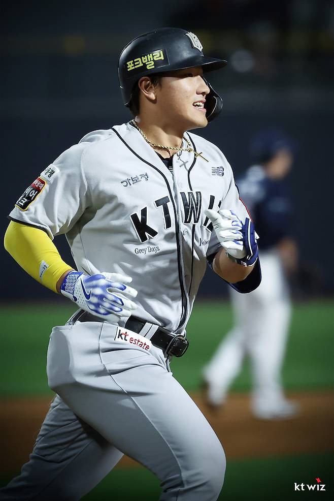 KT 안현민.  KT 위즈 제공