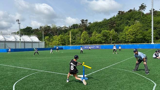 ▲ 야구로 통하는 티볼캠프 ⓒKBO