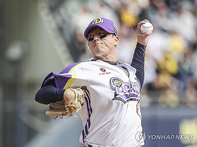 두산 고효준 [연합뉴스 자료사진]