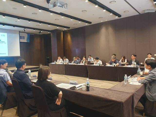 29일 군산 라마다호텔에서 열린 2025년 전북해양수산정책협의회 모습./사진=전북도.