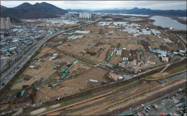 대구제2국가산단 부지전경.