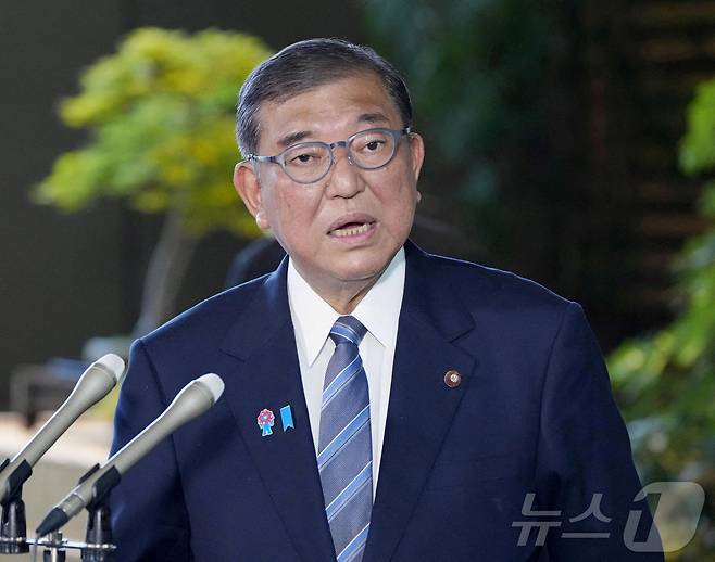 이시바 시게루 일본 총리. 2025.07.23. ⓒ 로이터=뉴스1 ⓒ News1 권영미 기자