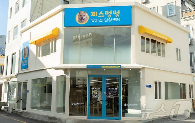 고향사랑기부제 지정 기부사업으로 모은 성금을 활용해 조성한 광주 동구 불로동 '유기견 입양센터'. (동구 제공. 재판매 및 DB 금지) ⓒ News1