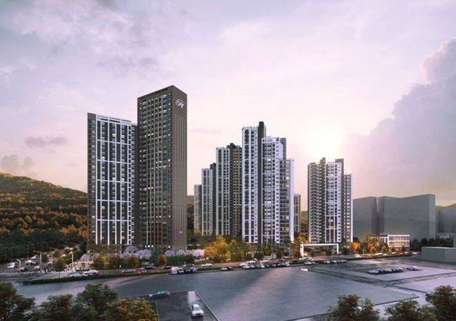 '힐스테이트 회롱역파크뷰'  단지.ⓒ 현대건설