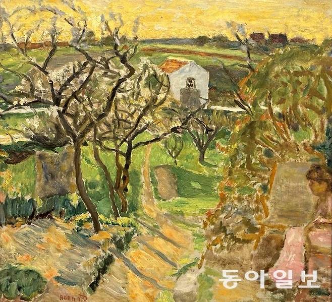 피에르 보나르의 ‘봄의 일몰’(1909년). 김민 기자 kimmin@donga.com