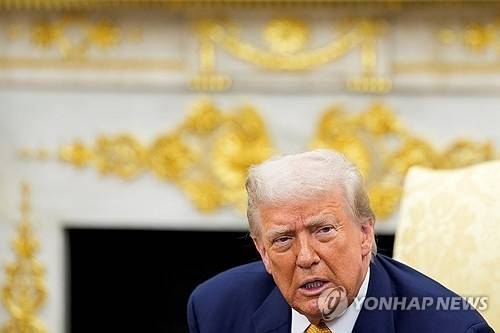 도널드 트럼프 미국 대통령. 로이터 연합뉴스 자료사진