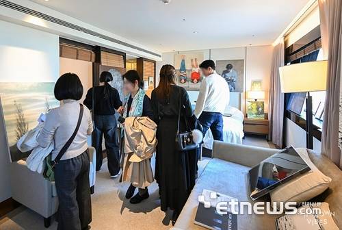 언노은바이브 더블룸 현장사진