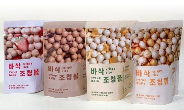 대표 상품 '바삭조청볼'. 밀프로젝트 제공