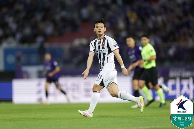 황도윤. 사진=한국프로축구연맹