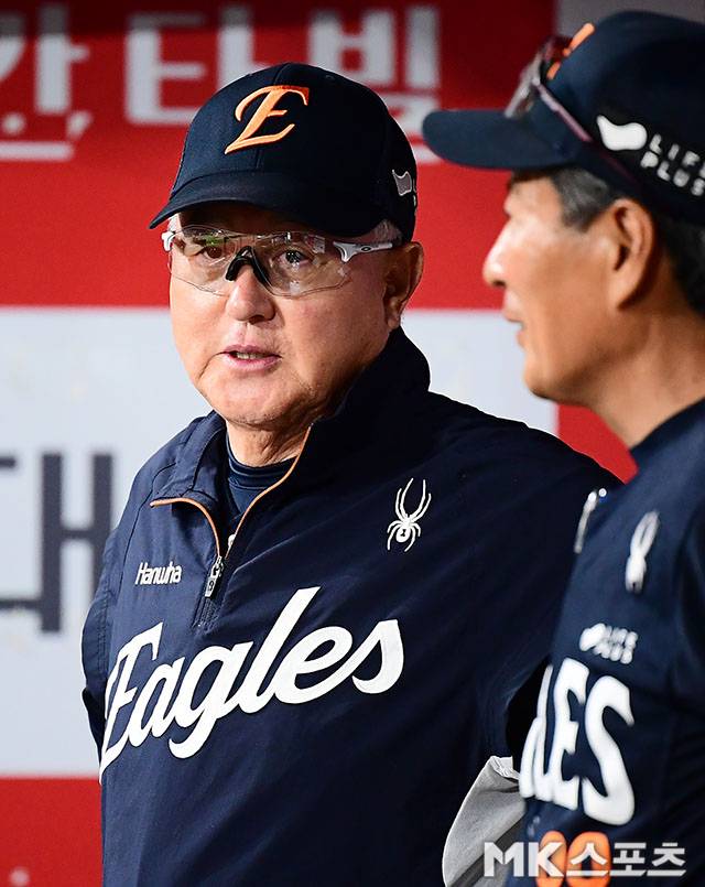 한화를 이끄는 김경문 감독. 사진=김영구 기자