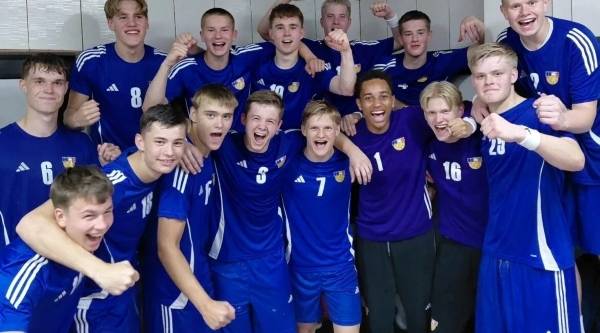 사진 2025 유럽 청소년 올림픽 페스티벌 남자 17세 핸드볼 경기 결승에 오른 아이슬란드, 사진 출처=아이슬란드핸드볼협회