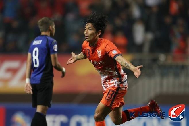 제주 SK 정운. 사진=한국프로축구연맹