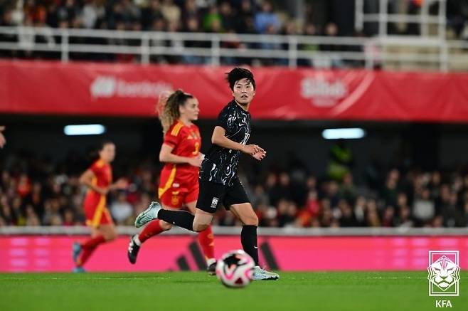 지소연. 사진=대한축구협회