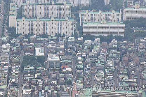 서울 아파트…빌라단지 [연합뉴스 자료사진]