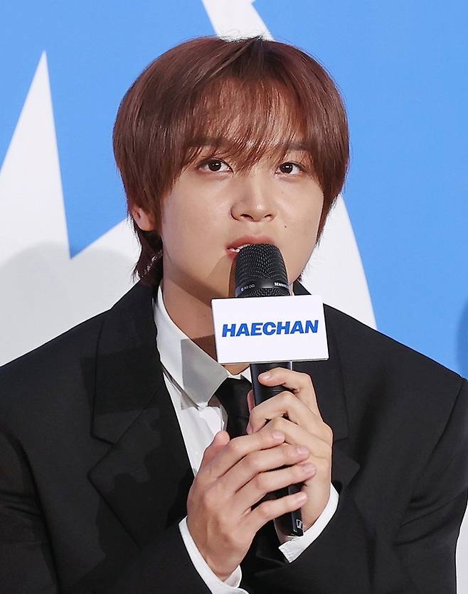 오는 9월 솔로로 정식 데뷔하는 그룹 NCT 해찬. 연합뉴스