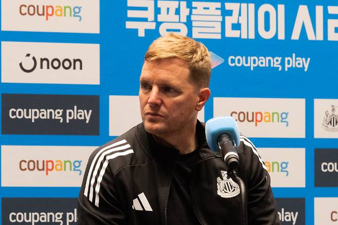 에디 하우 뉴캐슬 감독. 쿠팡플레이 제공