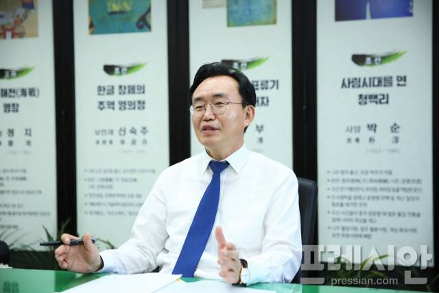 ▲민선 8기 나주시를 이끌고 있는 윤병태 나주시장ⓒ나주시