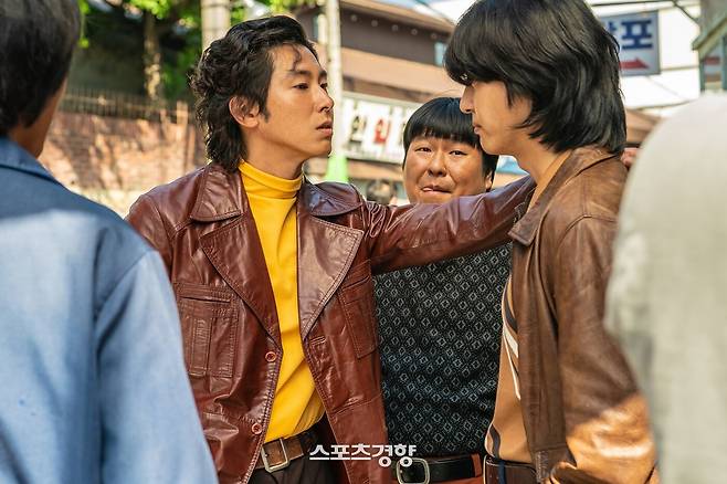 정윤호는 꾸준히 연기력에 대한 비판을 받아왔으나 ‘파인’에 출연하며 반전을 이끌어 냈다. 경향신문 자료사진