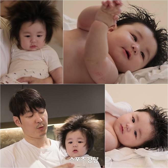 심형탁과 그의 아들 하루. KBS 제공
