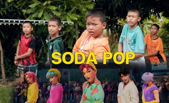 '케이팝 데몬 헌터스' 소다팝 챌린지 /사진=유튜브채널 'DEKSORKRAO' 캡처