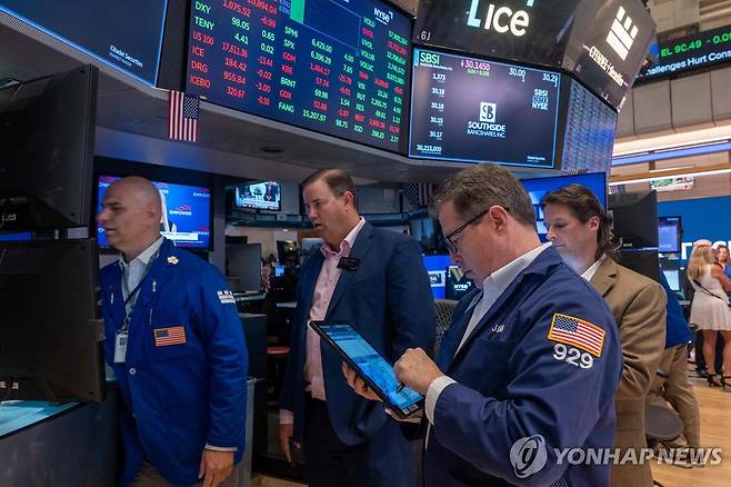 뉴욕증권거래소(NYSE) 연합뉴스 자료사진