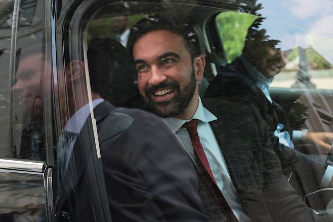 조란 맘다니 미국 민주당 소속 뉴욕시장 후보. /연합뉴스