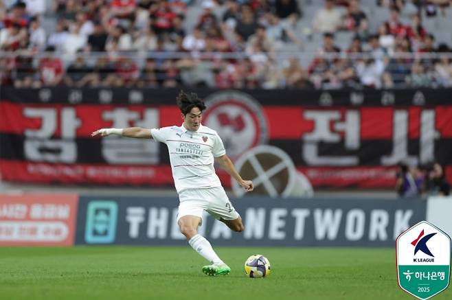 포항 스틸러스 수비수 한현서. 사진=프로축구연맹