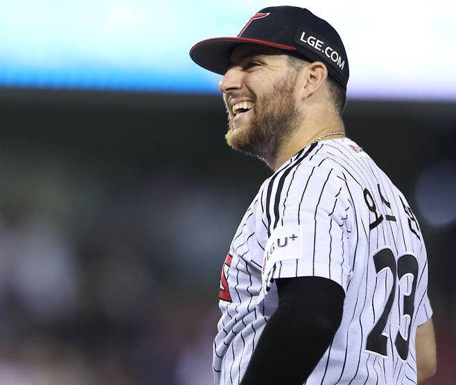 <yonhap photo-7363="">LG 오스틴 딘. 사진=연합뉴스&nbsp;</yonhap>