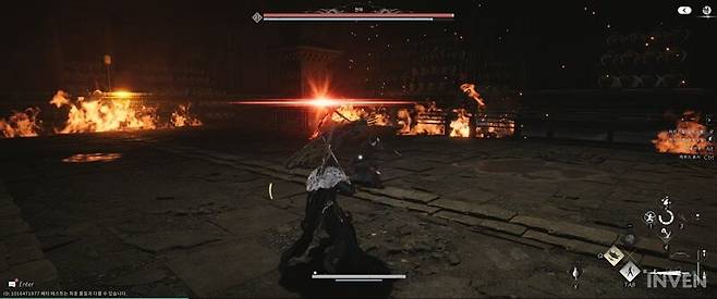 ▲ 적이 적광 스킬을 쓰면 패링할 준비를 하자