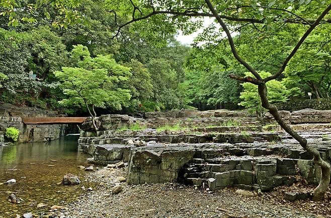 옥산서원 세심대. 경주시 제공
