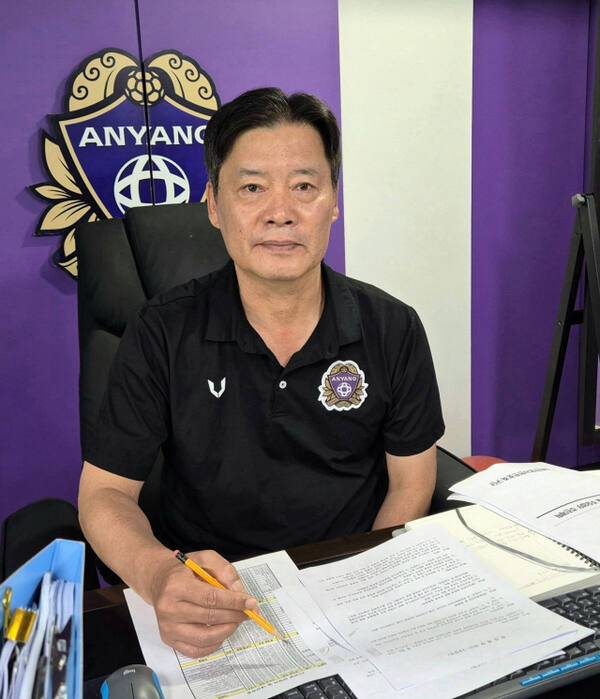 이우형 FC안양 제9대 단장. 임창만기자