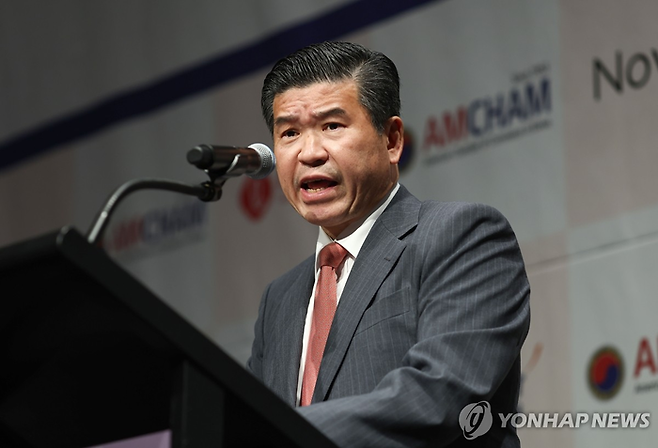 제임스 김 암참 회장 [사진 출처 = 연합뉴스]