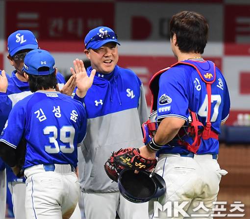 삼성을 이끄는 박진만 감독. 사진=김재현 기자