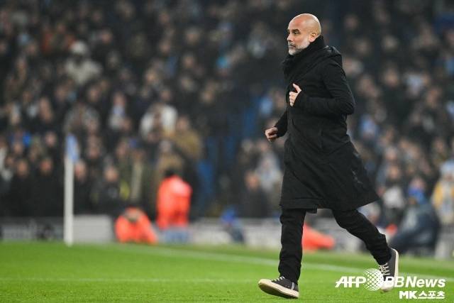 과르디올라 감독. 사진(맨체스터 영국)=AFPBBNews=News1
