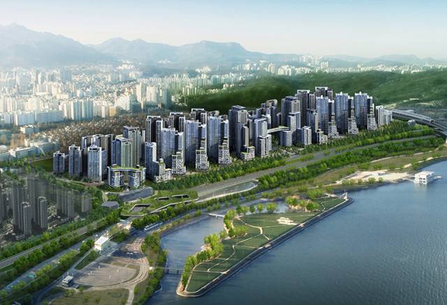 서울 서초구 반포동 반포주공1·2·4주구 재건축을 통해 조성되는 디에이치클래스트 단지 조감도. 사진 제공=현대건설