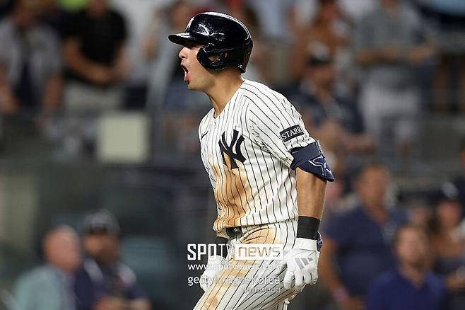 ▲ 뉴욕 양키스 주전 유격수 앤서니 볼피. 타격은 뺴어나지만 수비 불안이 이어지고 있다.