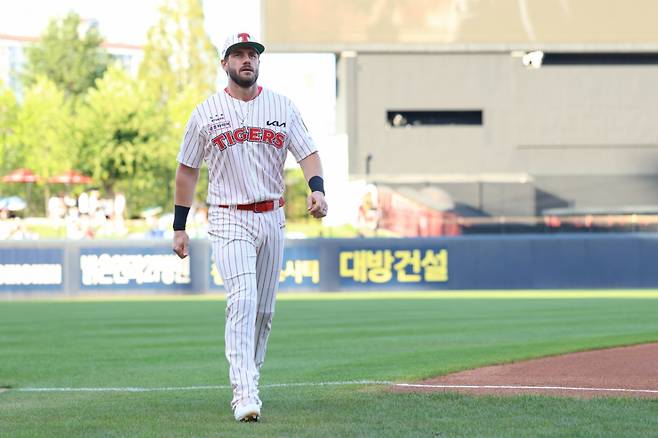 KIA 타이거즈 외국인 타자 위즈덤. /사진=KIA 타이거즈 제공