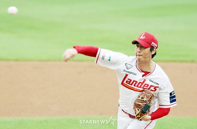 [포토]'무조건 이기자!' 문승원