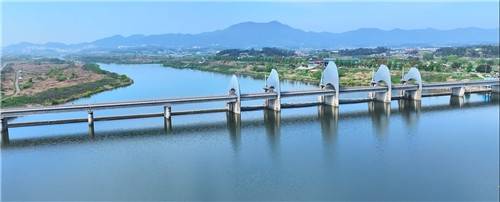 영산강 승촌보. [환경부 제공. 재판매 및 DB 금지]