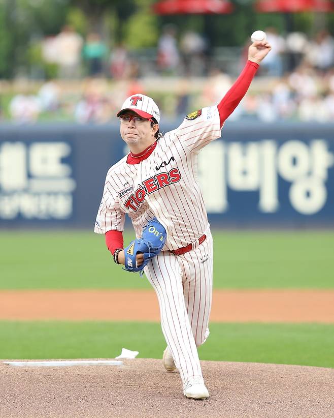 투구하는 KIA의 베테랑 투수 양현종 [KIA 타이거즈 제공. 재판매 및 DB 금지]