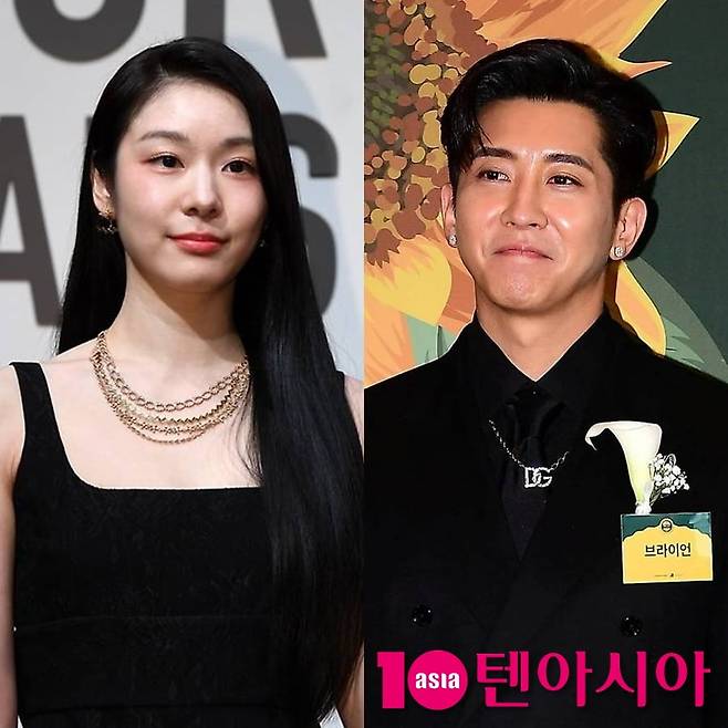 김연아, 브라이언 / 사진=텐아시아 DB