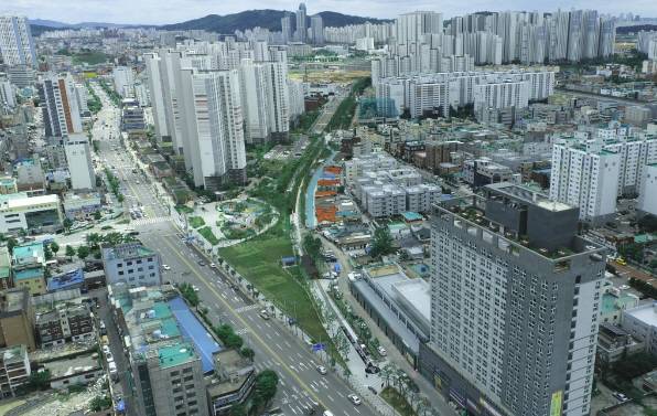 미추홀구 수인선 바람길숲과 잔디광장 2025.7.31 [사진=미추홀구청]