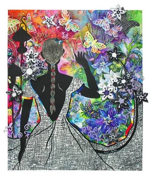 이정란 '여름을 보내며'/사진=유휴열 미술관 제공