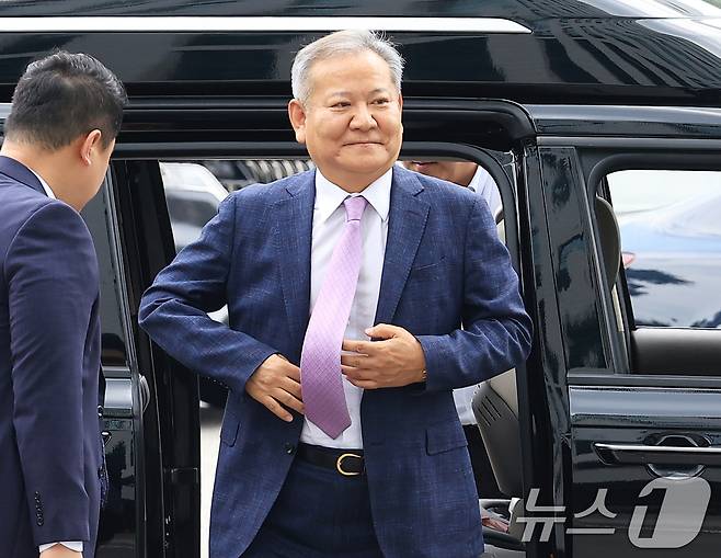 구속 전 피의자 심문(영장실질심사)을 앞둔 이상민 전 행정안전부 장관이 31일 오후 내란특검이 위치한 서울 서초동 서울고등검찰청으로 출석하고 있다. 2025.7.31/뉴스1 ⓒ News1 박정호 기자