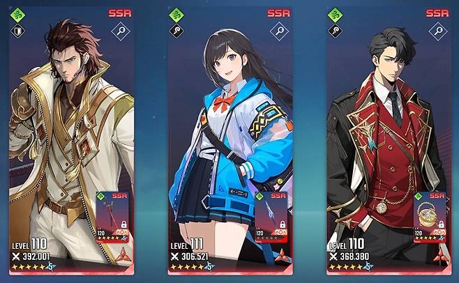 ▲ 풍속성 파티 세대 교체 완료!