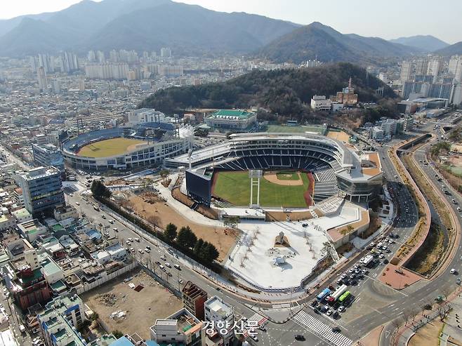 창원 NC파크 전경. 경향신문 자료사진