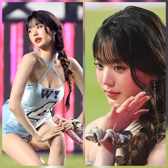 아이브 장원영이 압도적인 비주얼로 무대를 장악했다. 사진=천정환 기자