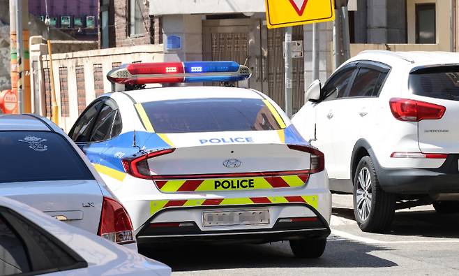 흉기 살인 발생한 대전 서구 괴정동 주택가. 연합뉴스