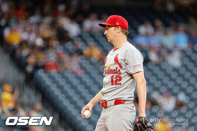 [사진] 세인트루이스에서의 에릭 페디. ⓒGettyimages(무단전재 및 재배포 금지)