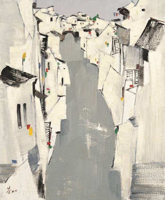 우관중, ‘수로(1997)’, 캔버스에 유채 /제공=홍콩예술박물관, 예술의전당